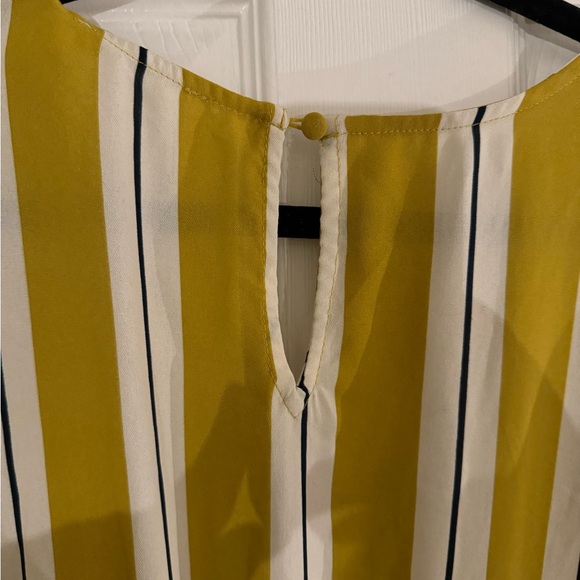 Striped Yellow and White Dress - Picture 5 of 9